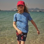 Picture of Çocuk Gabinny Havlu Tişört Mavi