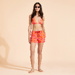 Resim Kadın New Leopard Flamme Bikini Altı Turuncu