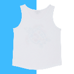 Resim Kız Çocuk Vendome Turtles Guerand Tişört Beyaz