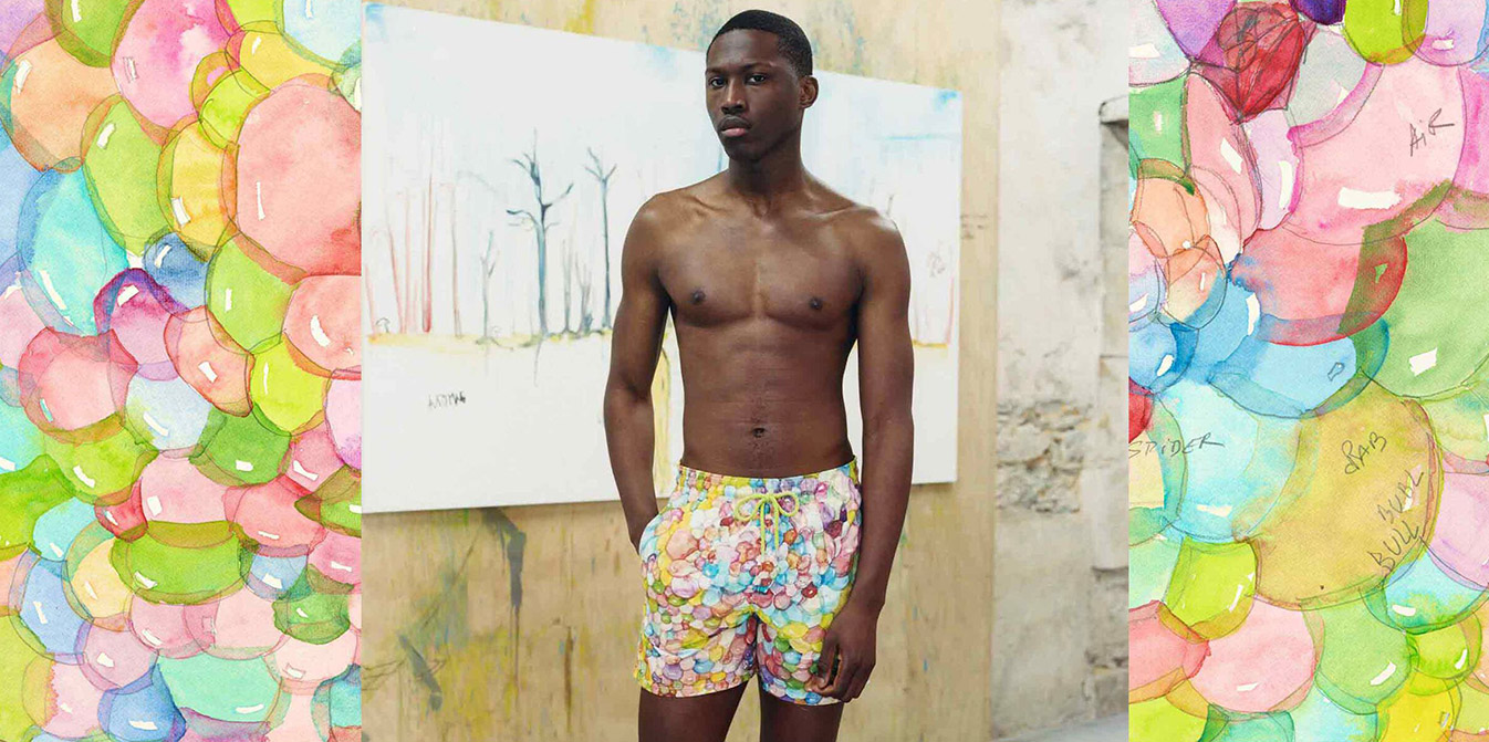 Blog yazısı Sahilde Sanat Vilebrequin x Fabrice Hyberiçin resim