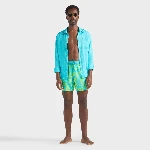 Resim Erkek Flocked Tropical Turtle Mahina Mayo Yeşil