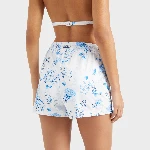Resim Kadın Medusa and Shells Fabya Şort Beyaz