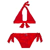 Resim Kız Çocuk Flower Power Groupie Bikini Kırmızı