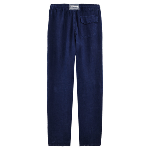 Resim Erkek Pacha Keten Pantolon Lacivert