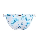 Resim Kadın Medusa and Shells Fine Bikini Altı Beyaz