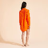 Resim Kadın  Keten Fragance Keten Plaj Giyim Turuncu