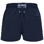 Resim Erkek Micro Carreaux - Vilebrequin x The Woolmark Company Milton Mayo Lacivert