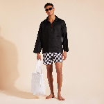 Resim Erkek Damier Moorea Mayo Beyaz