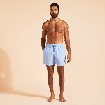 Resim Erkek Solid Moorea Mayo Mavi