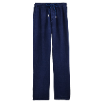 Resim Erkek Pacha Keten Pantolon Lacivert