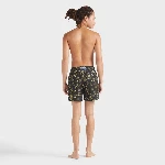 Resim Erkek Ronde des Tortues Jacquard Broché Moopea Mayo Siyah