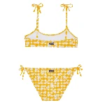 Resim Kız Çocuk Turtle Vichy Gwendy Bikini Sarı