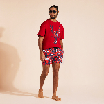 Resim Erkek Graphic Lobsters  Moorise Mayo Lacivert