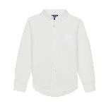 Resim Erkek Çocuk Gemise Gömlek Beyaz