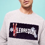 Resim Erkek Bornand Sweatshirt Gri