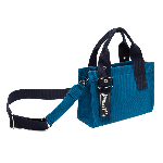 Resim Kadın Bagmi Plaj Çantası Mavi