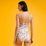 Resim Kadın Facette Peaceful Trees Mayo Beyaz