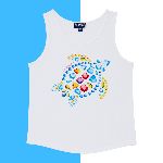 Resim Kız Çocuk Vendome Turtles Guerand Tişört Beyaz