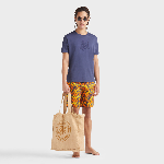 Resim Erkek Portisol Tişört Lacivert