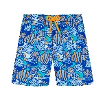 Resim Erkek Çocuk Fishy Vibes Jim Mayo Mavi