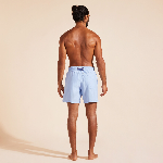 Resim Erkek Solid Moorea Mayo Mavi