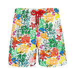 Resim Erkek Moorea Fonds Marins Multicolores Mayo Beyaz