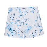 Resim Kadın Medusa and Shells Fabya Şort Beyaz