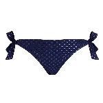 Resim Kadın Relief Sparkling Flamme Bikini Altı Lacivert