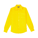 Resim Erkek Caroubis Keten Gömlek Sarı