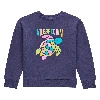 Resim Kız Çocuk Galapa Multicolore Turtle Sweatshirt Lacivert