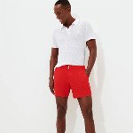 Resim Erkek Pyramid Keten Polo Beyaz