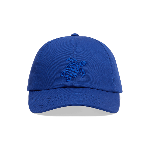 Resim Çocuk Solid Capson Şapka Mavi