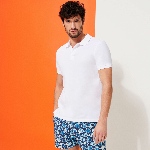 Resim Erkek Paloon Polo Tişört Beyaz