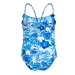 Resim Kız Çocuk Tahiti Flowers Gom Mayo Beyaz