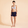 Resim Kadın Havlu Fiora Şort Lacivert