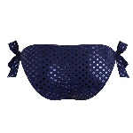 Resim Kadın Relief Sparkling Flamme Bikini Altı Lacivert