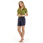 Resim Kadın Leslie Bermuda Lacivert