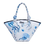 Resim Kadın Medusa and Shells Baola Plaj Çantası Beyaz