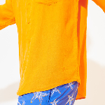 Resim Erkek Caroubis Gömlek Turuncu