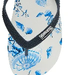 Resim Erkek Medusa and Shells Copp Terlik Beyaz