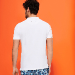 Resim Erkek Paloon Polo Tişört Beyaz