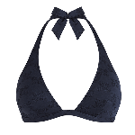 Resim Kadın Monogram Fleche Bikini Üstü Lacivert