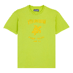 Resim Erkek Turtle Logo Portisol Tişört Sarı