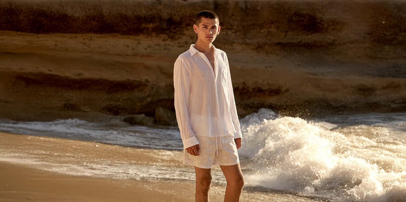 Blog yazısı Yazın Mükemmel İkilisi: Erkek Keten Gömlek ve Şortiçin resim