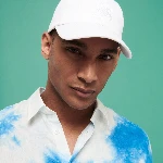 Resim Unisex Solid Capsun Şapka Beyaz