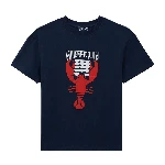 Resim Erkek Çocuk Graphic Lobsters Gabin Tişört Lacivert