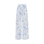 Resim Kadın Medusa and Shells Line Pantolon Beyaz