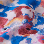 Resim Kız Çocuk Flowers in the Sky Gelly Mayo Mavi