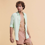 Resim Erkek Caroubis Gömlek Yeşil