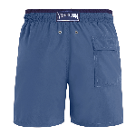 Resim Erkek Solid Bicolore Moka Mayo Mavi